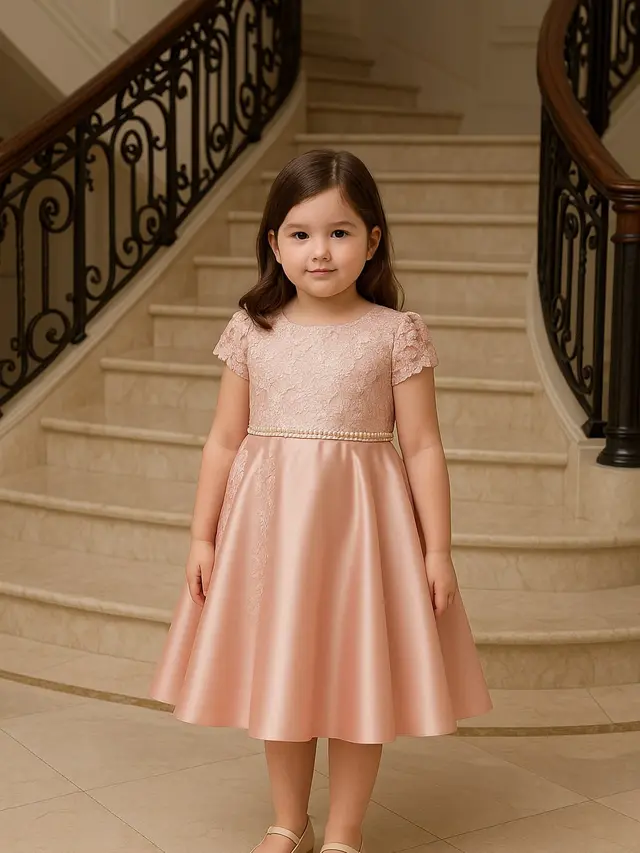 Model Baju Brokat Anak Perempuan
