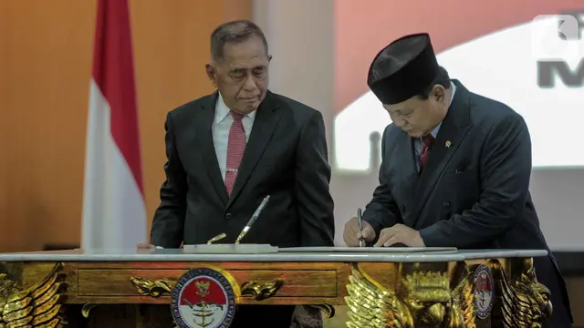 Sertijab Menteri Pertahanan