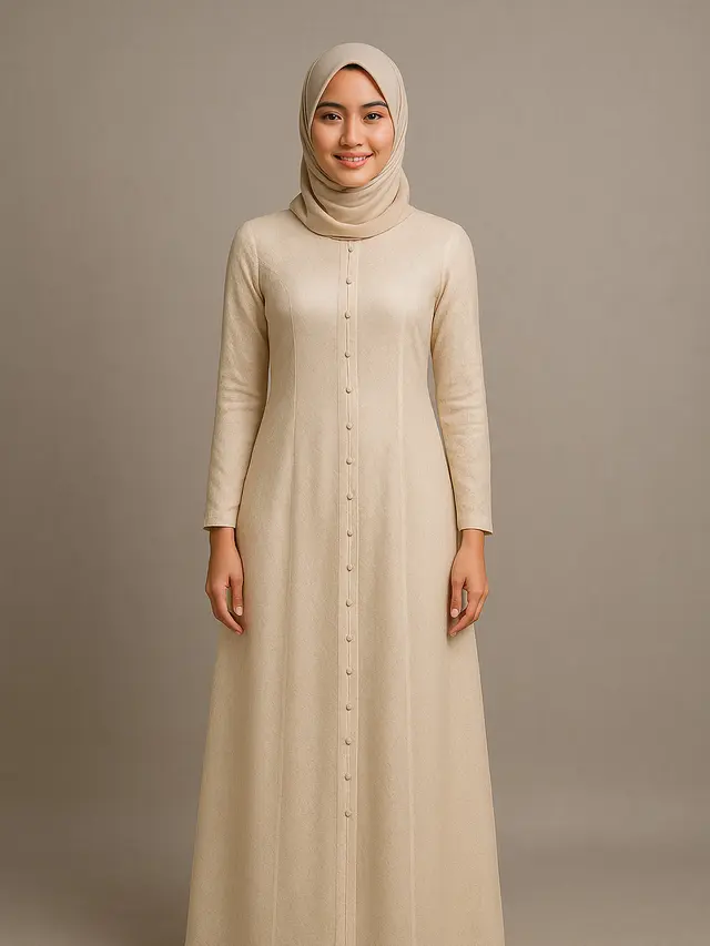 7 Model Kebaya Panjang Kancing Depan yang Anggun dan Modern untuk Berbagai Acara