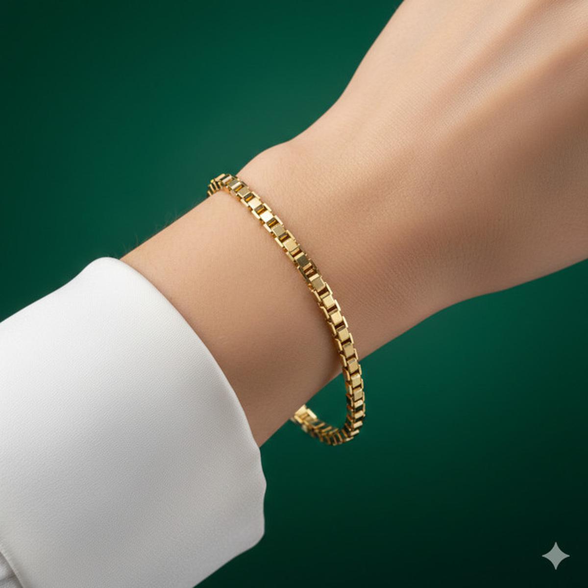 7 Model Gelang Emas Rantai Elegan Untuk Hari Raya, Tampil Memukau