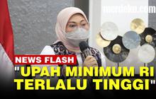 VIDEO: UMP Cuma Naik 1,09 Persen, Menaker Ida Fauziyah Sebut Terlalu Tinggi