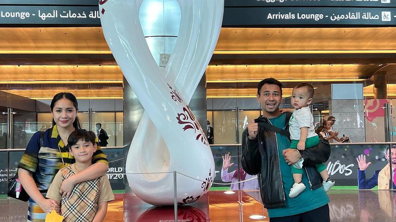Raffi Ahmad Boyong Nagita Slavina dan Anak-Anak Terbang ke Qatar untuk Nonton Piala Dunia 2022 Secara Langung