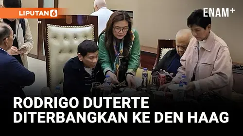 VIDEO: Mantan Presiden Filipina Diterbangkan ke Den Haag untuk Hadapi Dakwaan Kejahatan Terhadap Manusia