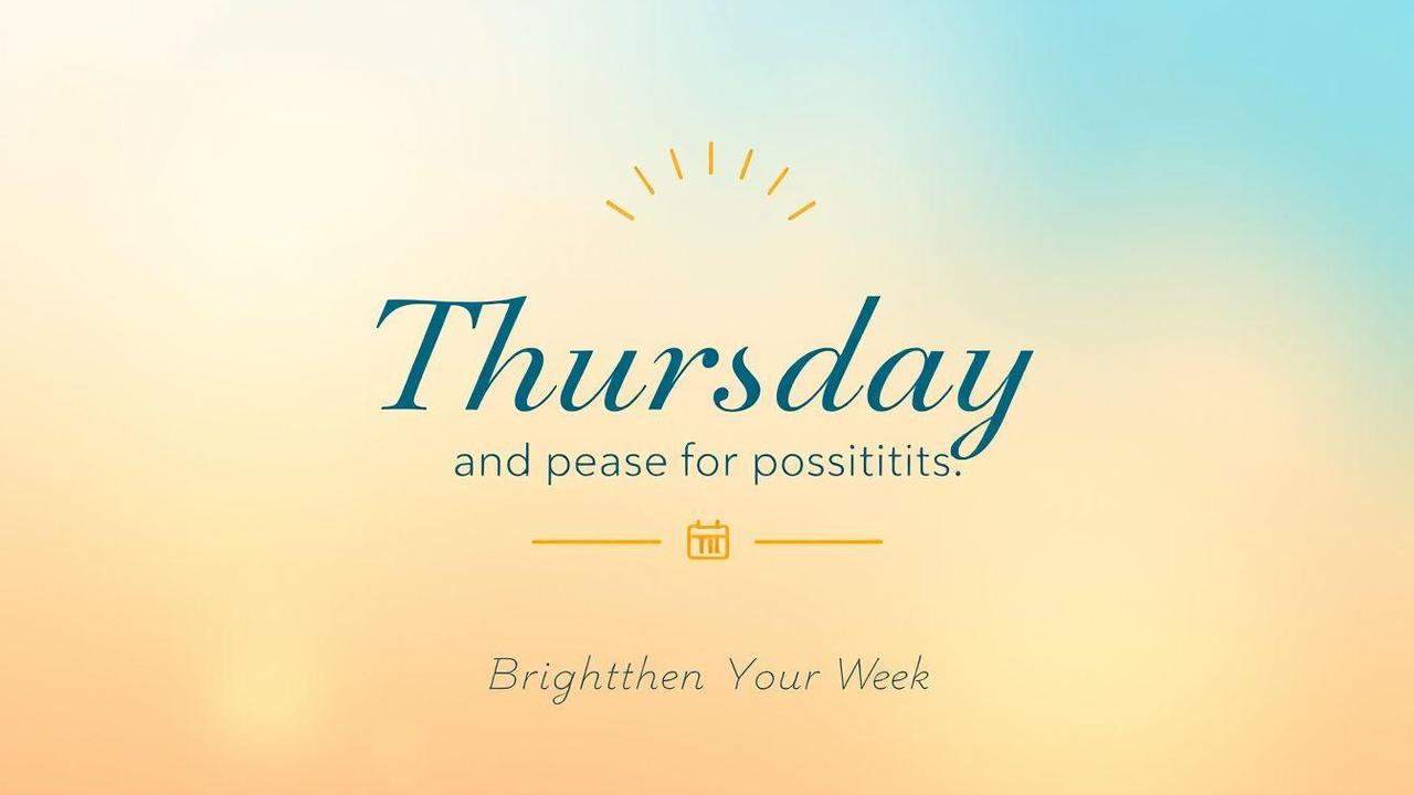 Thursday Quotes