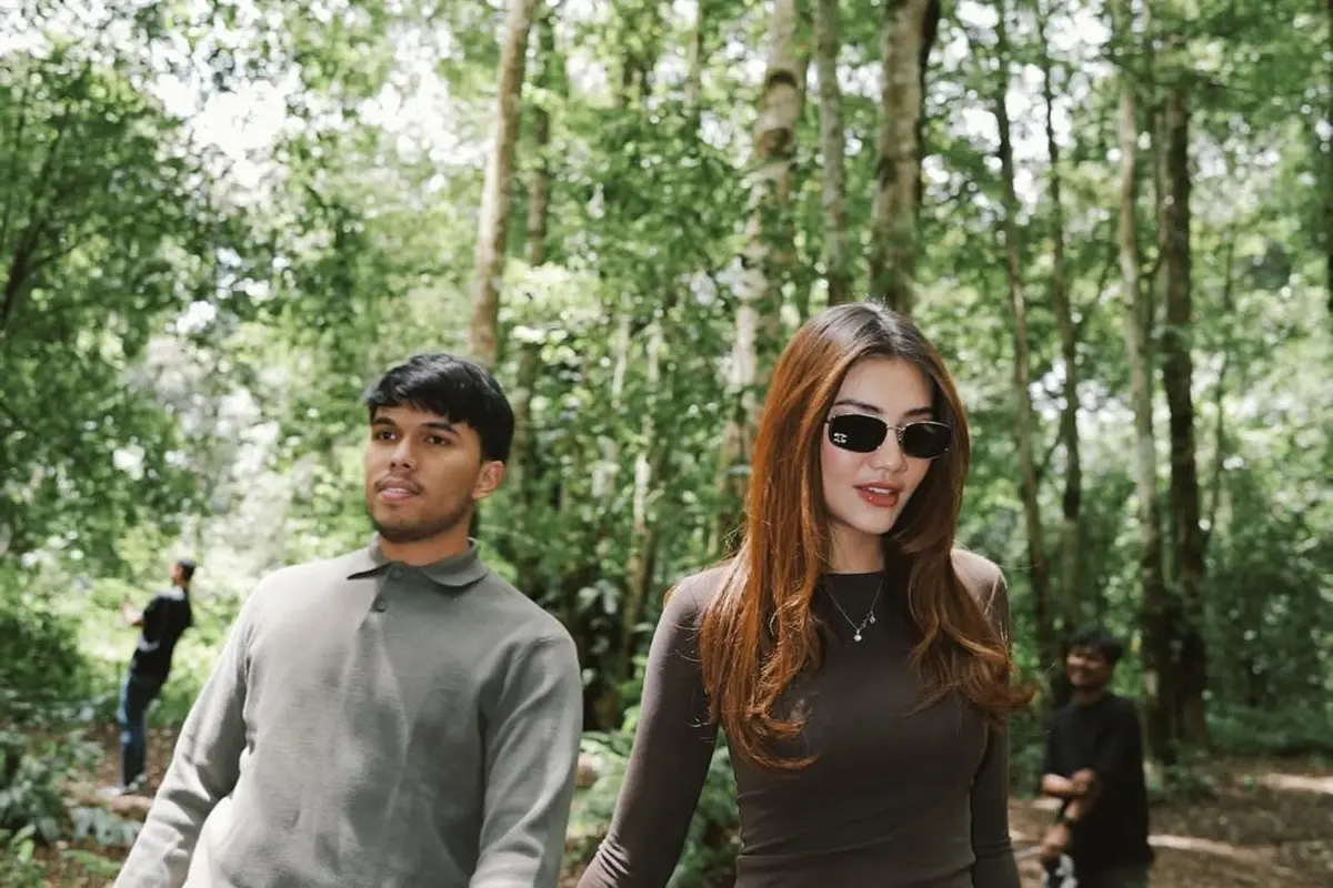 Aaliyah Massaid dan Thariq Halilintar (Instagram/@aaliyah.massaid)