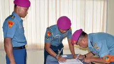 Citizen6, Sidoarjo: Pada acara penyerahan jabatan tersebut dihadiri oleh Para Asisten Danpasmar-1, Dankolat/Satlak Pasmar-1 serta para pejabat dijajaran Pasmar-1. (Pengirim: Budi Abdillah)