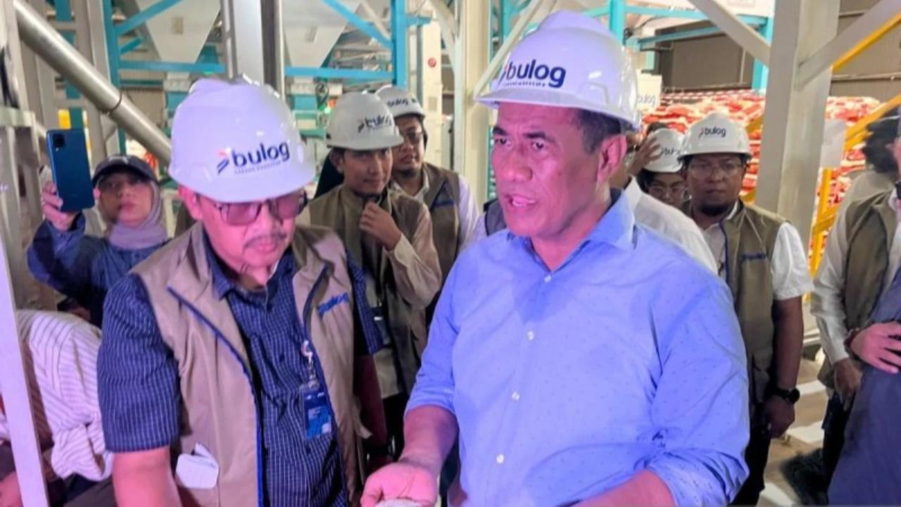 Mentan Amran Ungkap Cadangan Beras Sentuh Level Tertinggi, Jamin Siap Hadapi El Nino