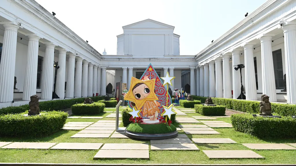 NYOTA hadir dengan interpretasi visual yang terinspirasi dari berbagai elemen budaya (Sumber: TikTok LIVE x POP MART)