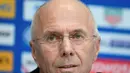 Setelah melatih Degerfors IF, Sven-Goran Eriksson ke IFK Gotherborg. Setelah itu, ia melanglang buana ke Eropa dan dunia. (Khaled DESOUKI/AFP)