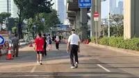 Warga Jakarta Senang CFD Rasuna Said Kembali Digelar