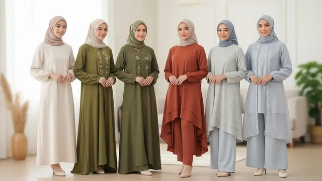 Dress Lebaran Elegan, Tampil Memukau di Hari Raya Idul Fitri 2026