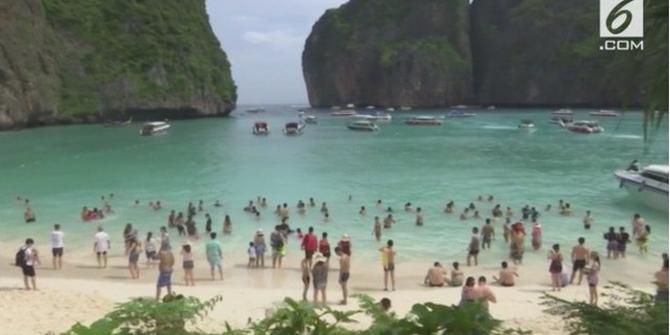 VIDEO: Maya Bay Ditutup Sementara demi Perbaikan Ekosistem