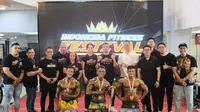 Tiga juara umum Indonesia Fitness Festival 2024. (Foto: Istimewa)