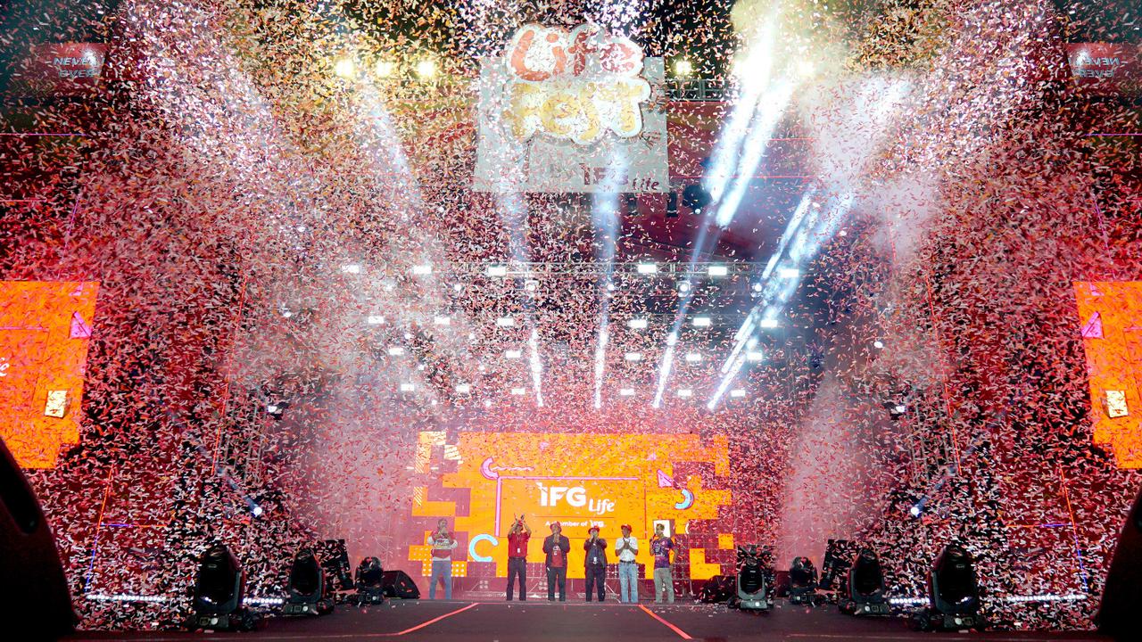 Festival musik dan olahraga LifeFest 2023 yang berlangsung dua hari dan mampu menyedot animo pengunjung lebih dari 10.000 orang