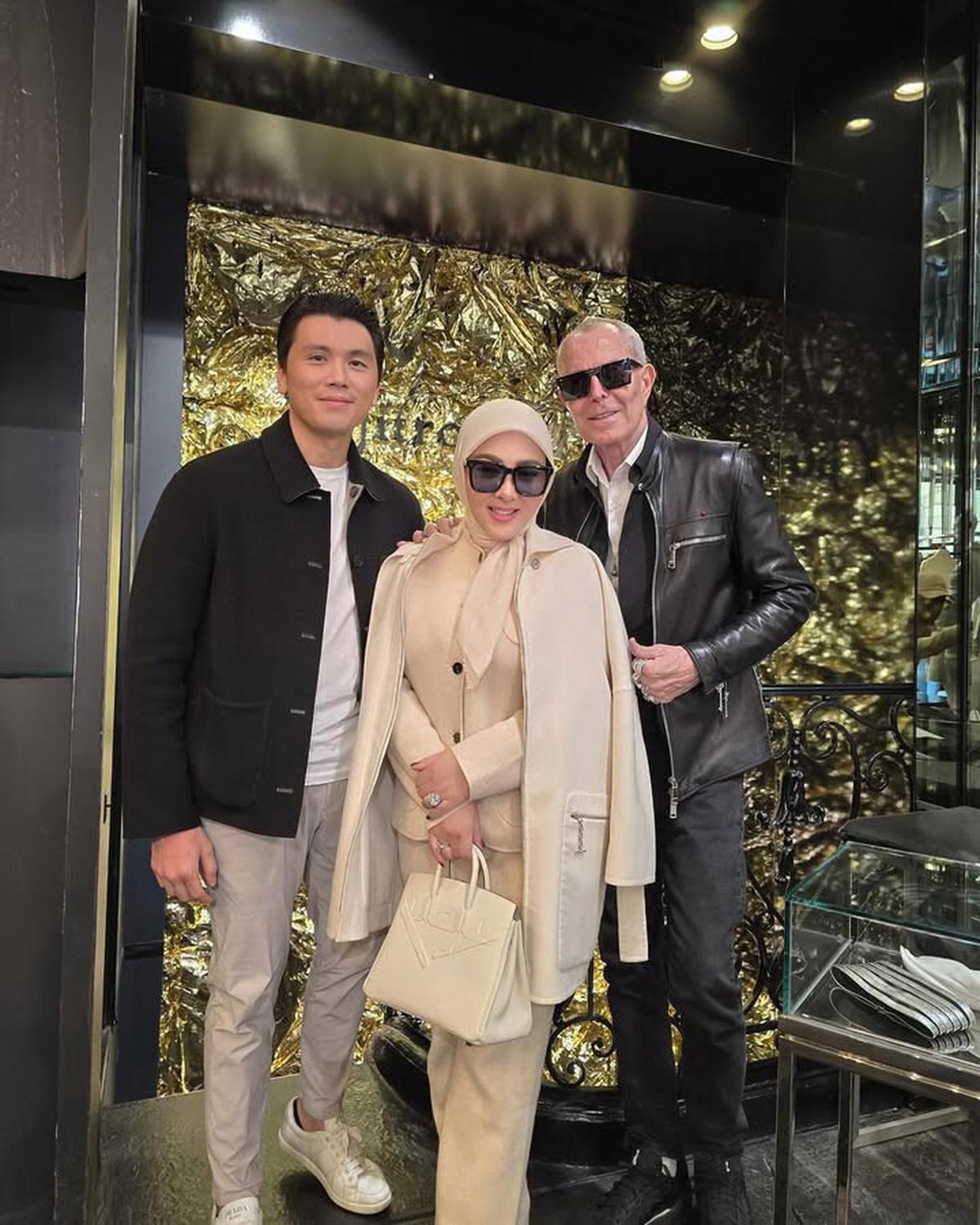 Sederet Potret Syahrini dan Reino Barack Asyik Liburan di Paris, Jalani Private Shopping yang Mewah