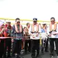 Menteri ESDM Arifin Tasrif dan Menteri Perhubungan Budi Karya Sumadi meresmikan operasional Prototype Diesel Dual Fuel (DDF) Crewboat milik PT Pertamina Hulu Mahakam (PHM). (Dok Kementerian ESDM)