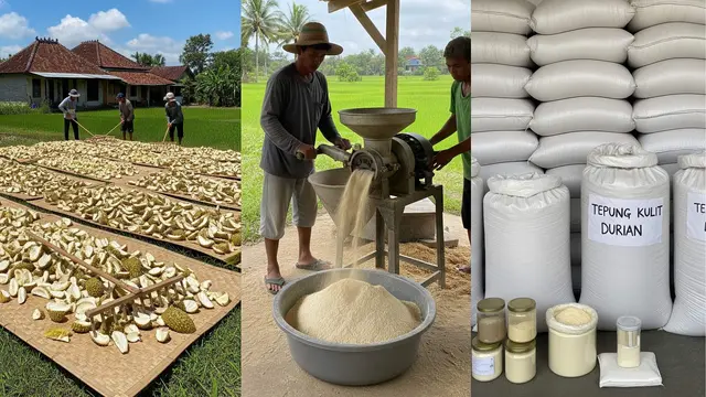 Cara Olah Kulit Durian Jadi Pakan Ternak