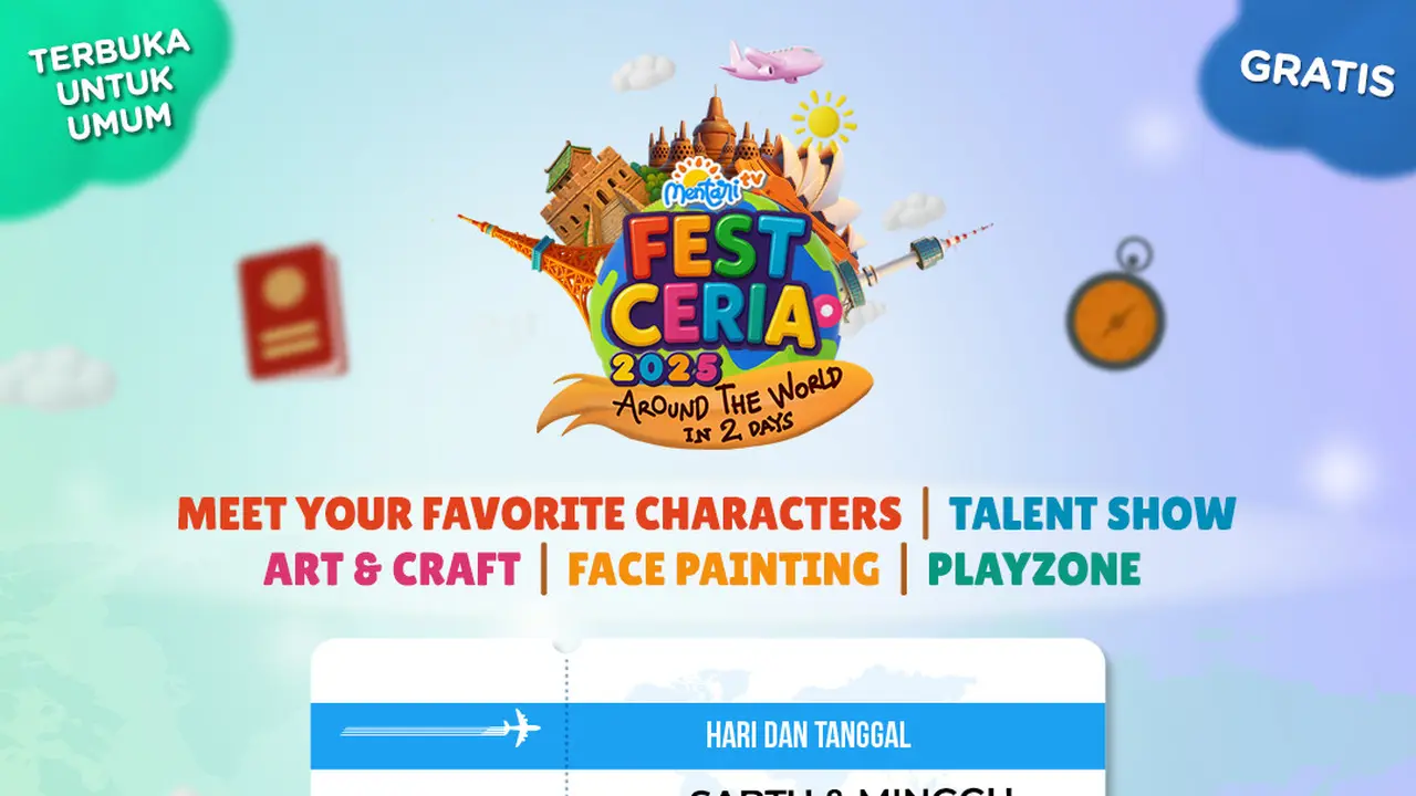 MentariTV Fest Ceria 2025: Around The World in 2 Days
