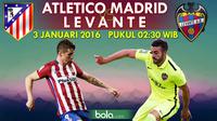 Atletico Madrid vs Levante (Bola.com/Samsul Hadi)