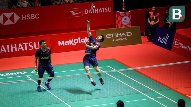 Foto: Bungkam Wakil Taiwan, The Daddies Amankan Tiket 16 Besar Indonesia Masters 2025