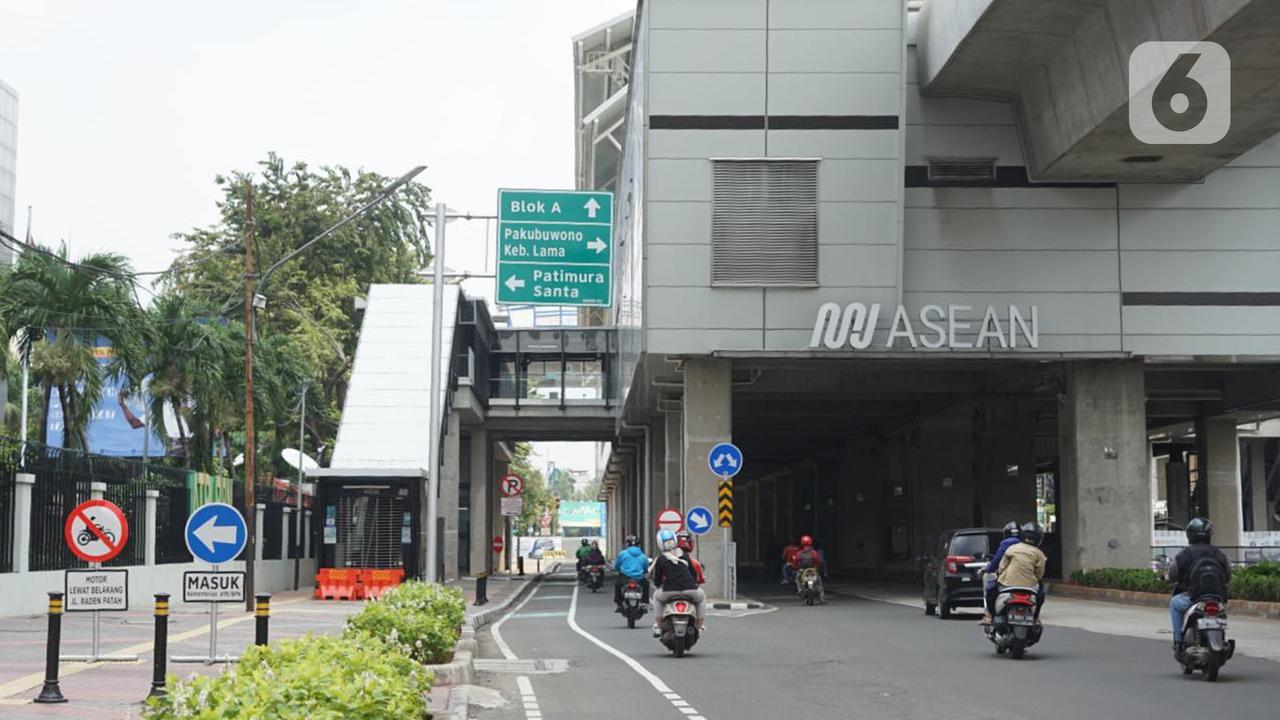 FOTO: Cegah Penyebaran Virus Corona, MRT Tutup Tiga Stasiun