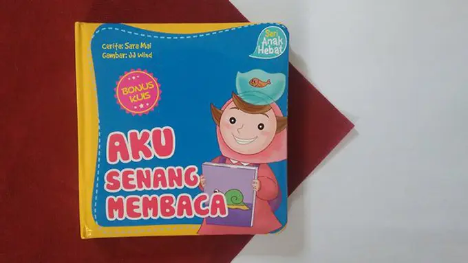 Aku Senang Membaca./Copyright Vemale/Endah