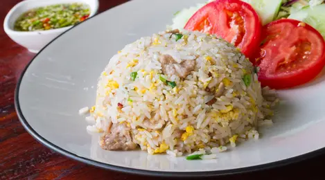 Menu Hari Ini Serba Ikan Asin Sambal Terong Pedas Manis Dan Nasi Goreng Lifestyle Fimela Com