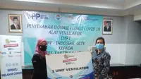 Emtek Peduli Corona, berika bantuan ventilator ke RS Kartika Kasih, Sukabumi, Rabu 4 November 2020