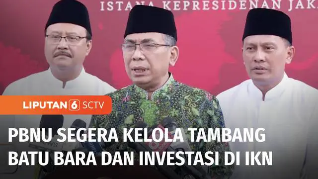 Pengurus Besar Nahdlatul Ulama, PBNU bertemu Presiden Joko Widodo membahas konsesi tambang dan investasi. PBNU telah mengantongi izin usaha pertambangan batu bara dan akan mulai berproduksi pada Januari 2025 mendatang.