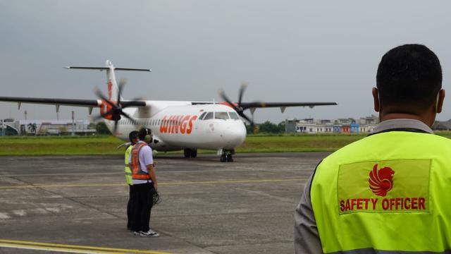 Pesawat Maskapai penerbangan Wings Air di Bandara Pondok Cabe, Tangerang Selatan yang siap terbang pada Jumat, 5 Agustus 2022. Dok Wings Air