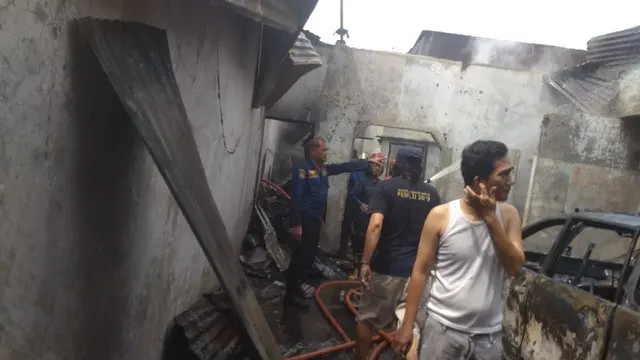 Kebakaran di Deli Serdang
