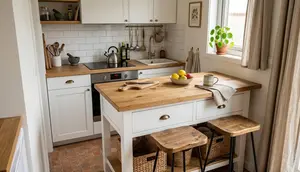 8 Model Kitchen Island Mini untuk Dapur Rumah Mungil, Tak Cuma Cantik tapi Juga Multifungsi