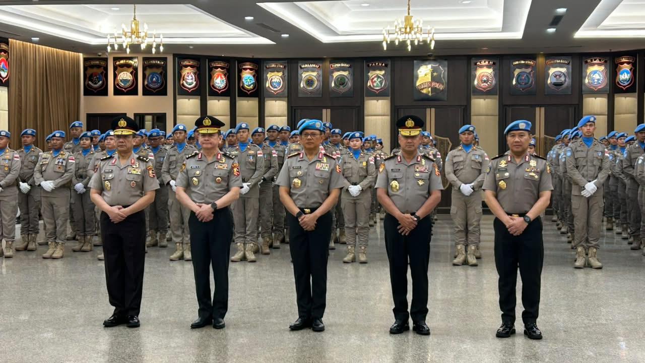 Jejak Misi Perdamaian Polri di Afrika Tengah, Jaga Capres hingga Ibu-Ibu