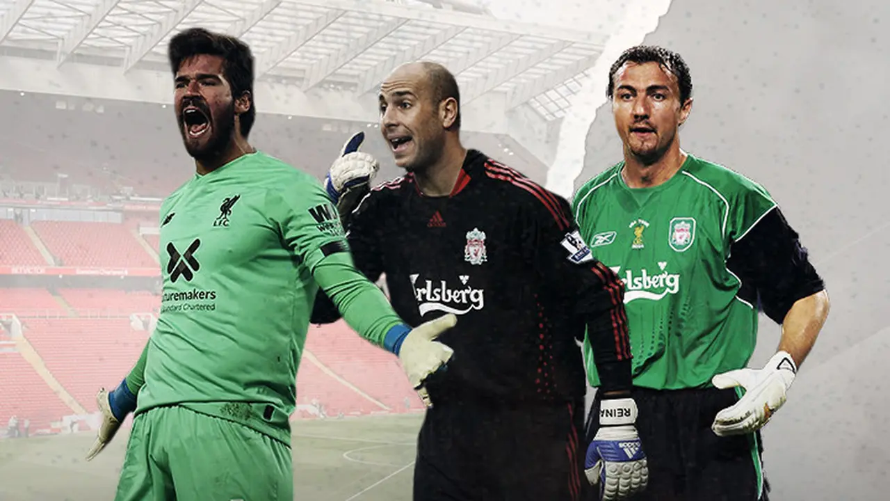 Alisson Becker, Pepe Reina dan Jerzy Dudek