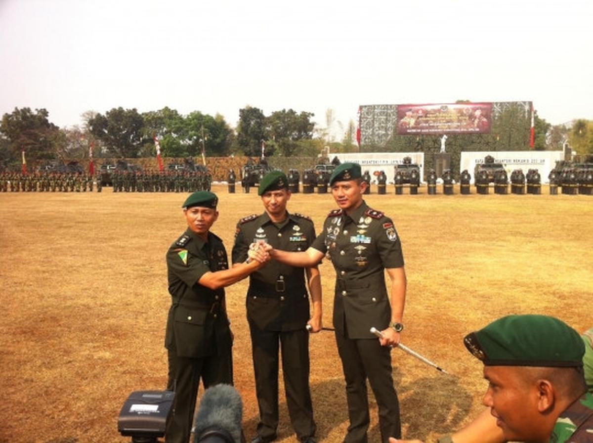 SBY hadiri sertijab Agus jadi Danyon Arya Kamuning