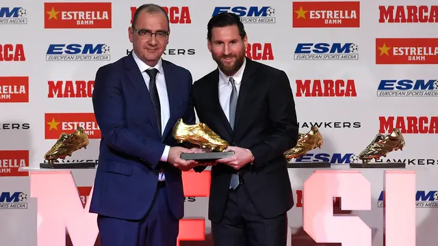 Megabintang Barcelona, Lionel Messi