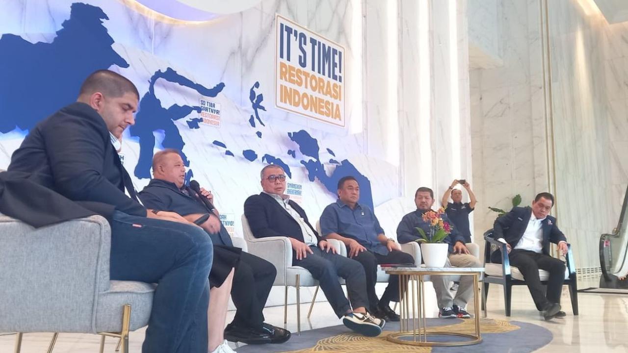 Ali menjelaskan, NasDem telah mengajukan penggunaan izin GBK sejak tanggal Februari 2023 dan disetujui pada tanggl 22 februari 2023.