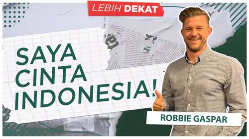 VIDEO Lebih Dekat: Bukti Cinta Robbie Gaspar dari Australia untuk Sepak Bola Indonesia