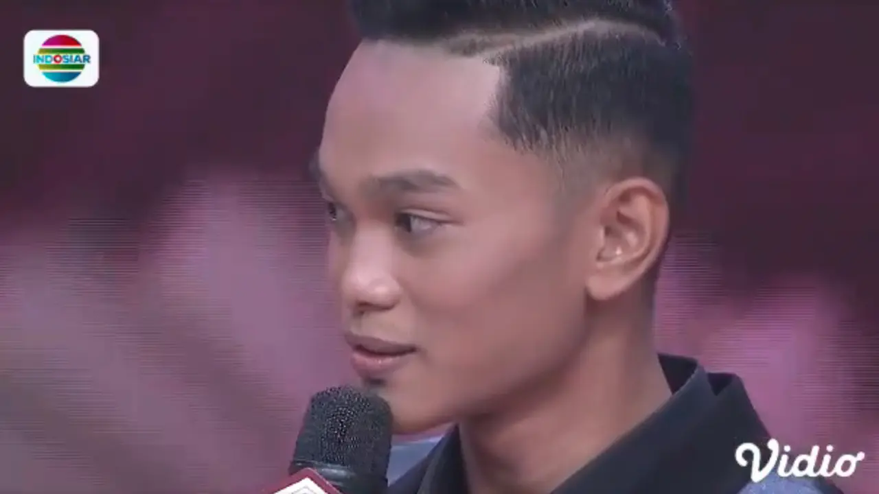 Momen Haru Megat Haikal D'Academy Asia 5. sumberfoto: Indosiar