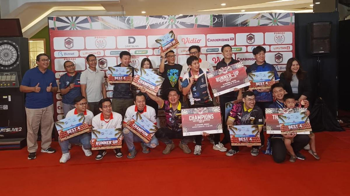 Cetak Hattrick, Tirta Suparjo Rebut Gelar Juara Darts National ...