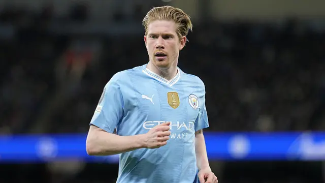 Kevin De Bruyne - Manchester City vs Real Madrid: Leg Kedua Perempatfinal Liga Champions 2023/2024