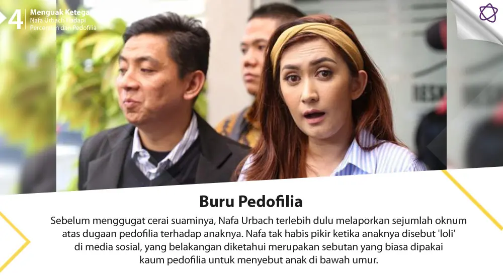 Menguak Ketegaran Nafa Urbach Hadapi Perceraian dan Pedofilia. (Foto: Adrian Putra, Desain: Nurman Abdul Hakim/Bintang.com)