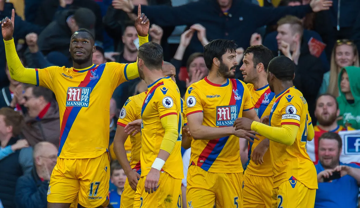 14. Crystal Palace - 12 Menang 5 Seri 21 Kalah - 41 Poin. (EPA/Peter Powell)