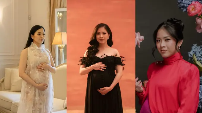 Resmi Jadi Ibu, Ini Gaya Keibuan Jessica Tanoesoedibjo Saat Maternity Shoot Tepat Sebelum Melahirkan