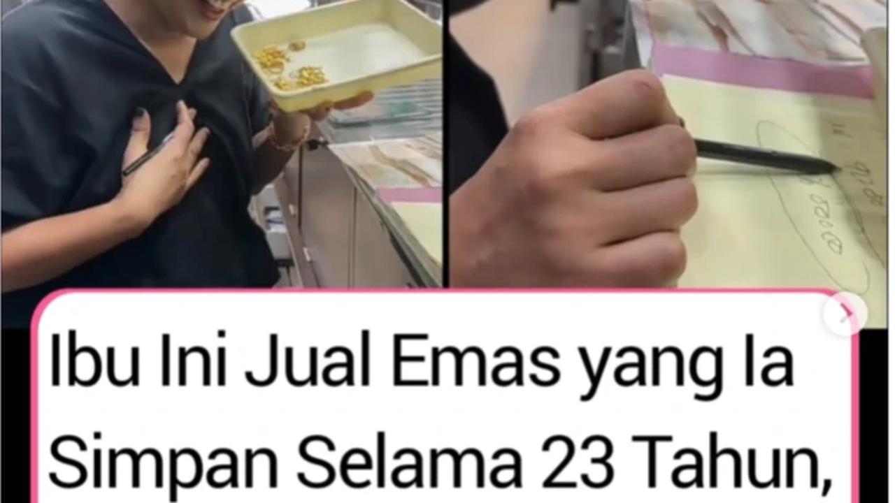 Investasi Emas Berbuah Manis, Waktu Beli Hanya Rp41 Juta dan Dijual Hampir Rp1 Miliar