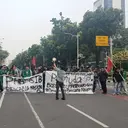 Desakan Penanganan Serius Karhutla Menggema dalam Demo di Monas