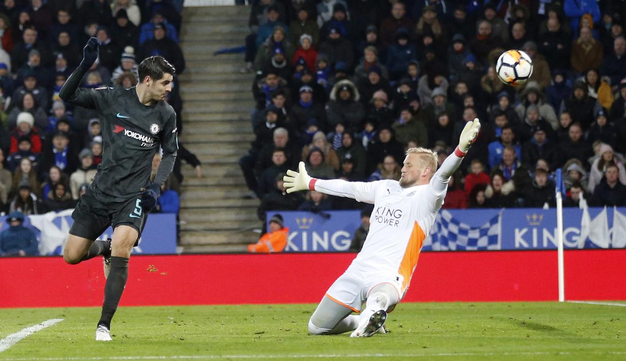 Chelsea memutuskan untuk membawa Alvaro Morata dari Real Madrid dan mereka membayar € 66 juta. Morata mencetak total 24 gol dari tiga kali lebih banyak pertandingan untuk Chelsea. (Foto: AP/Frank Augstein)