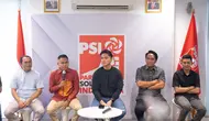 Ketua Umum Partai Solidaritas Indonesia (PSI) Kaesang Pangarep (tengah) (Istimewa)