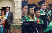 Didampingi Ayahnya, Intip Potret Cantik Kayla Zefannya Putri Becky Tumewu Berebaya Saat wisuda di University of Western Australia
