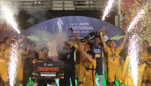 Wondr National Collegiate Futsal Series (NCFS) National Stage 2026 memiliki peran penting dalam melahirkan talenta-talenta baru futsal Indonesia. (Bola.com/Ana Dewi)